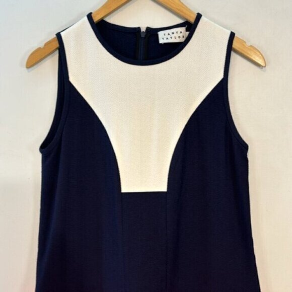 Tanya Taylor color block A-Line mini dress size 2 - Picture 3 of 12